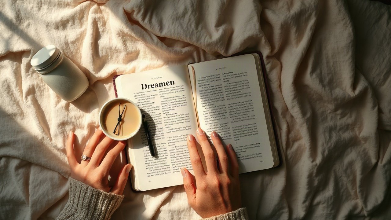 Editorial scene illustrating Dreaming About Your Manifestation: What It Might Mean — and What It Cannot Prove