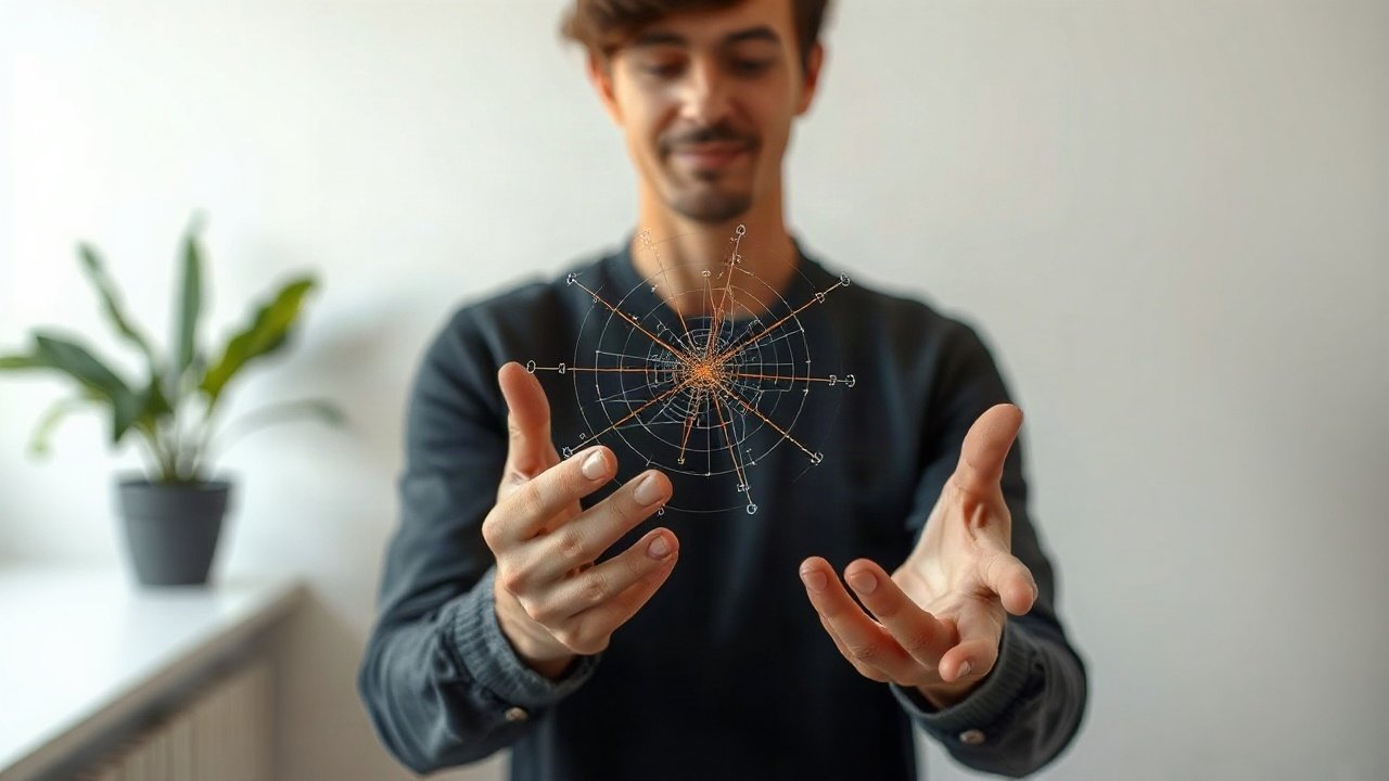 Editorial scene illustrating Frequency Illusion And Manifestation: Spiritual Interpretation vs Psychological Explanation