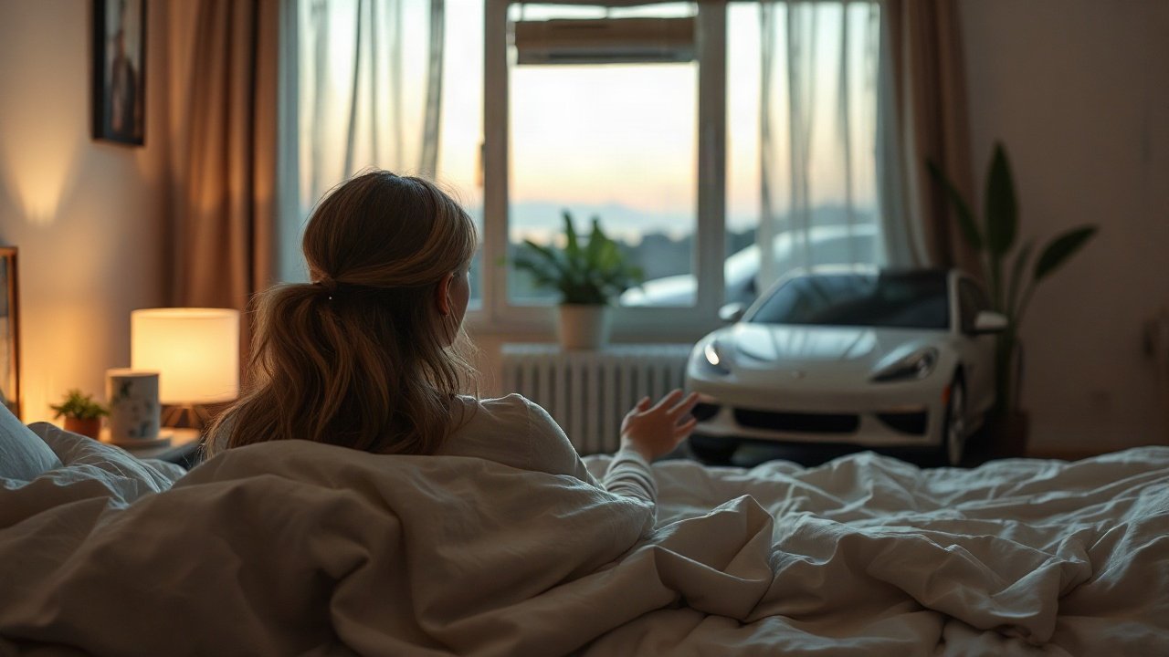 Editorial scene illustrating Seeing The Same Car Everywhere: Spiritual Interpretation vs Psychological Explanation