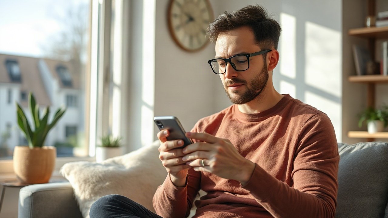 Editorial scene illustrating Future-Self Exercise for Texting/Contact