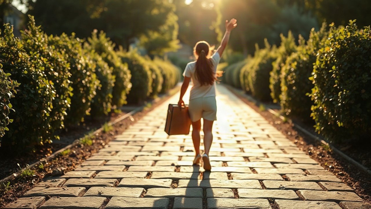 Editorial scene illustrating Future-Self Exercise for Travelling More
