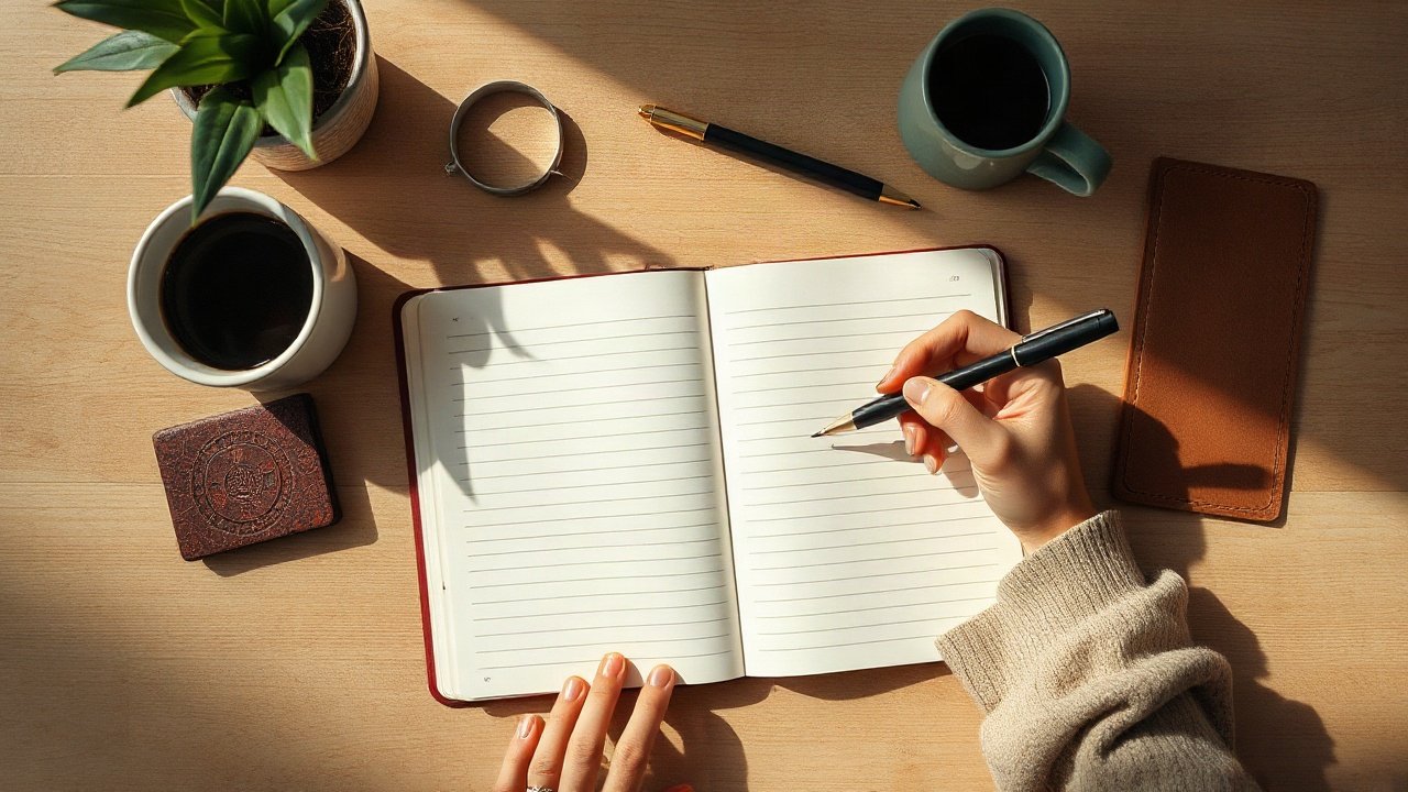 Editorial scene illustrating How to Manifest Being Seen Without Ignoring the Real-World Work