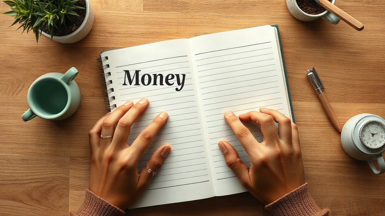 Editorial scene illustrating How to Manifest Family Money Beliefs Without Ignoring the Real-World Work