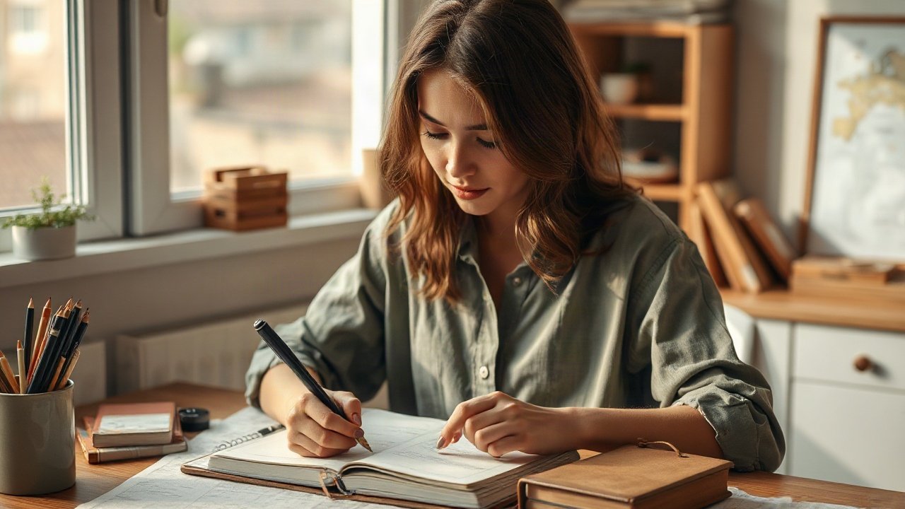 Editorial scene illustrating How to Manifest Feeling Underqualified Without Ignoring the Real-World Work