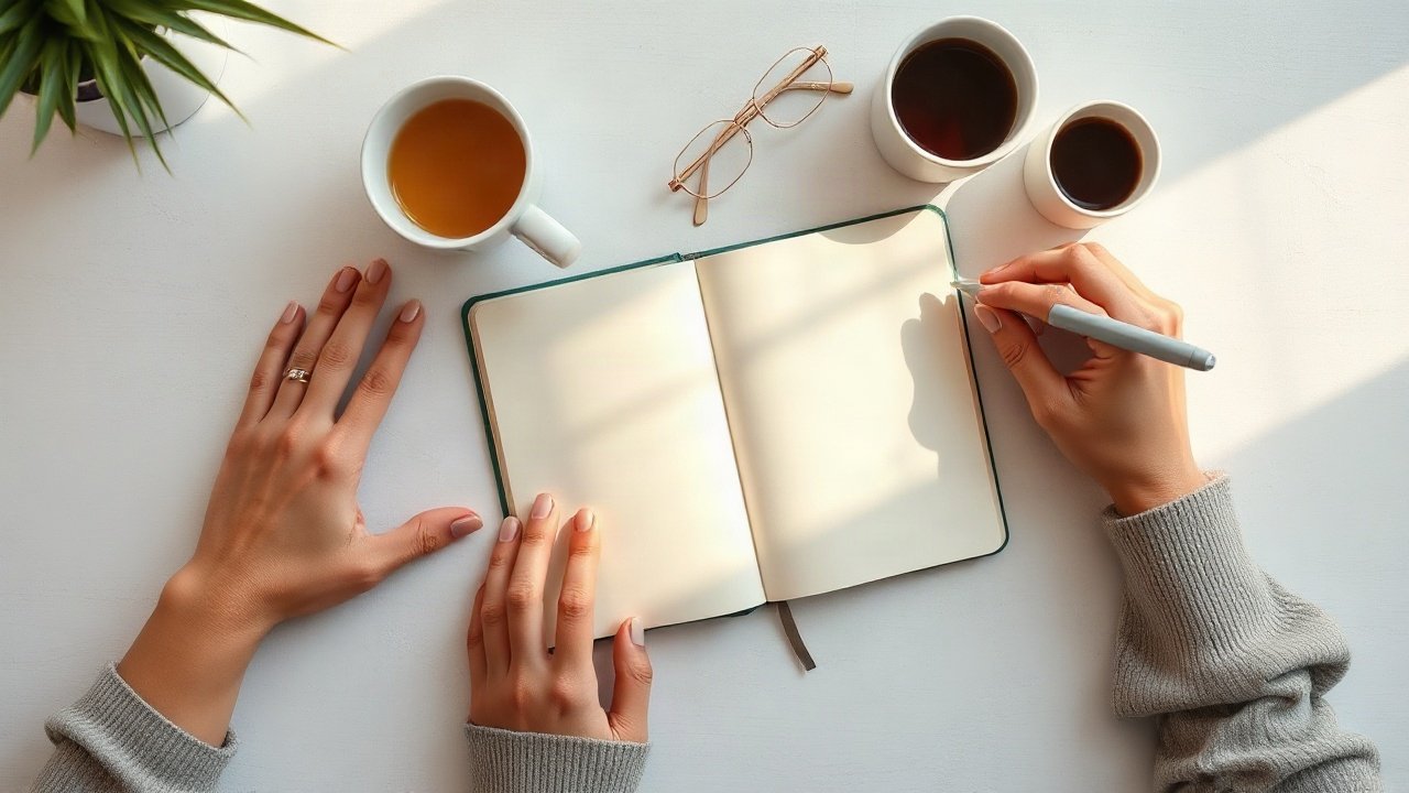 Editorial scene illustrating How to Manifest Ideal Week Without Ignoring the Real-World Work