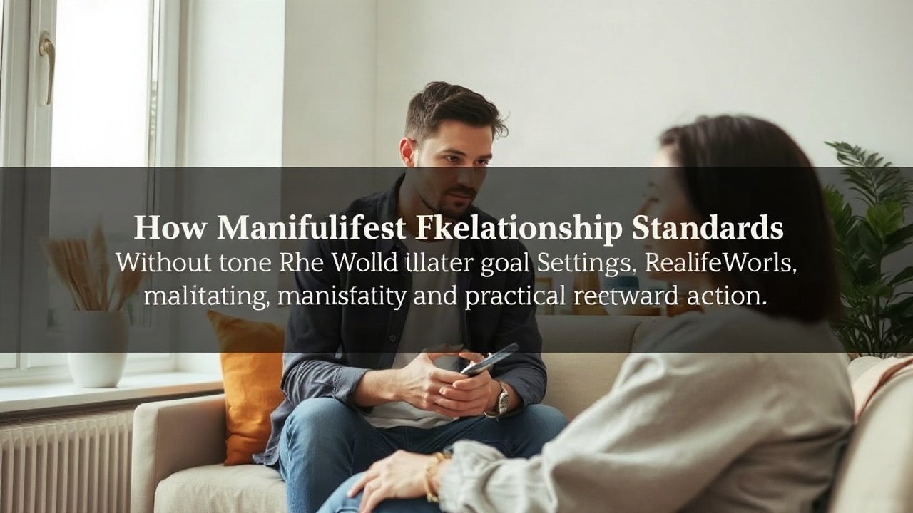 Editorial scene illustrating How to Manifest Relationship Standards Without Ignoring the Real-World Work