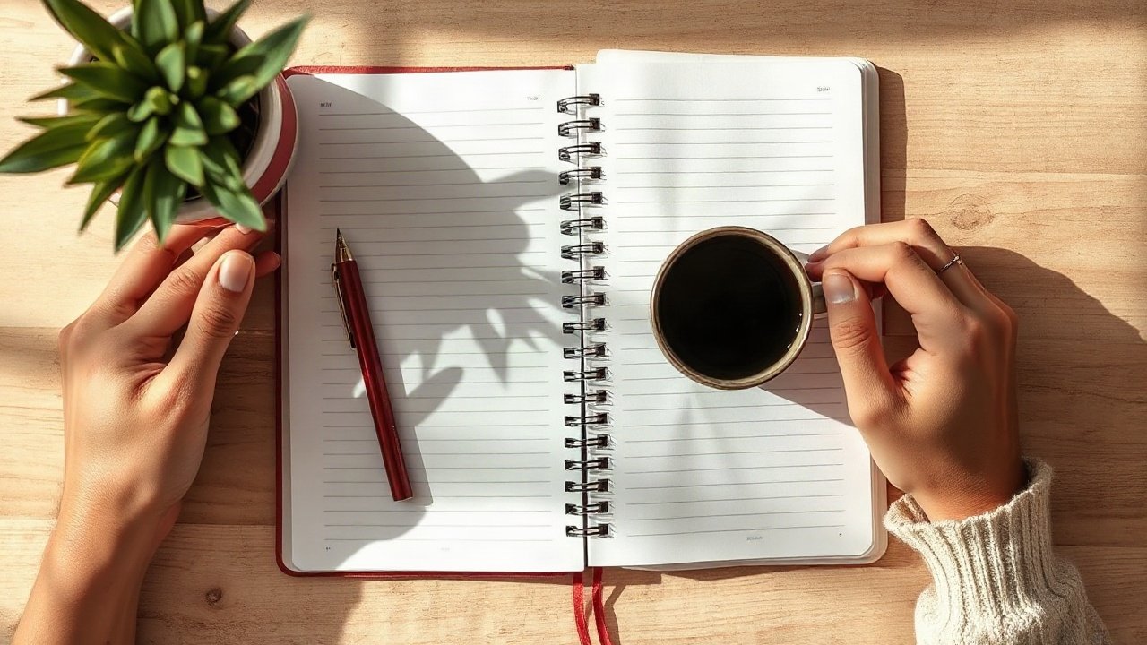 Editorial scene illustrating How to Manifest Simpler Life Without Ignoring the Real-World Work