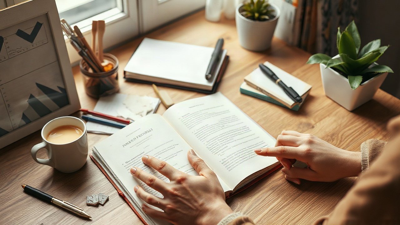 Editorial scene illustrating How to Track Real Progress Toward Calling
