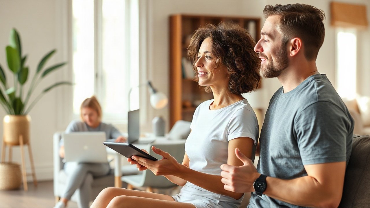 Editorial scene illustrating How to Track Real Progress Toward Exercise Consistency