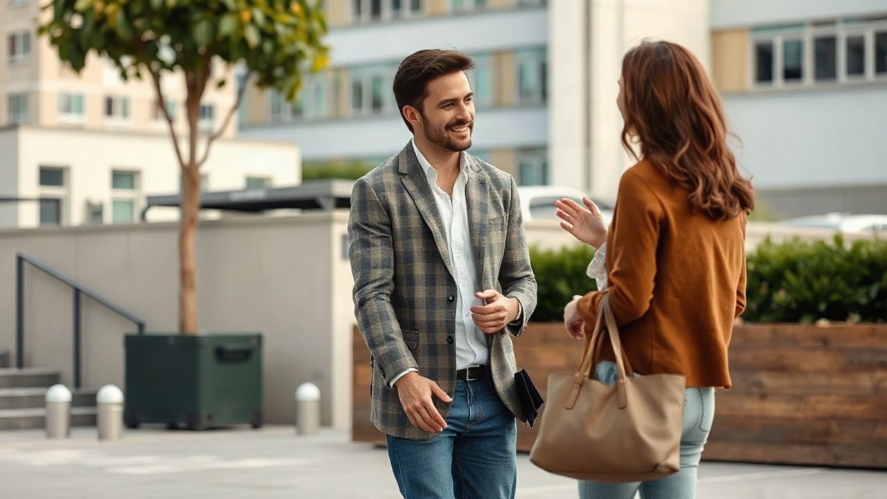 Editorial scene illustrating How to Track Real Progress Toward Meeting Someone