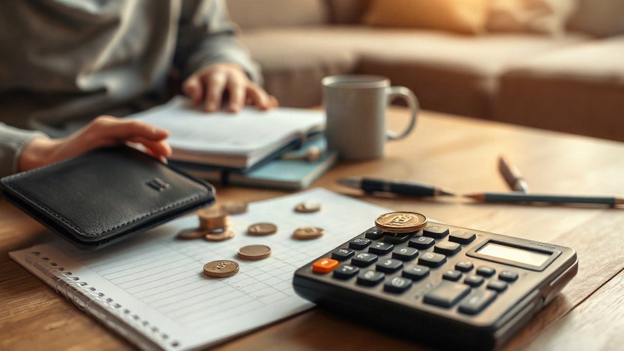 Editorial scene illustrating How to Track Real Progress Toward Paying Off Debt