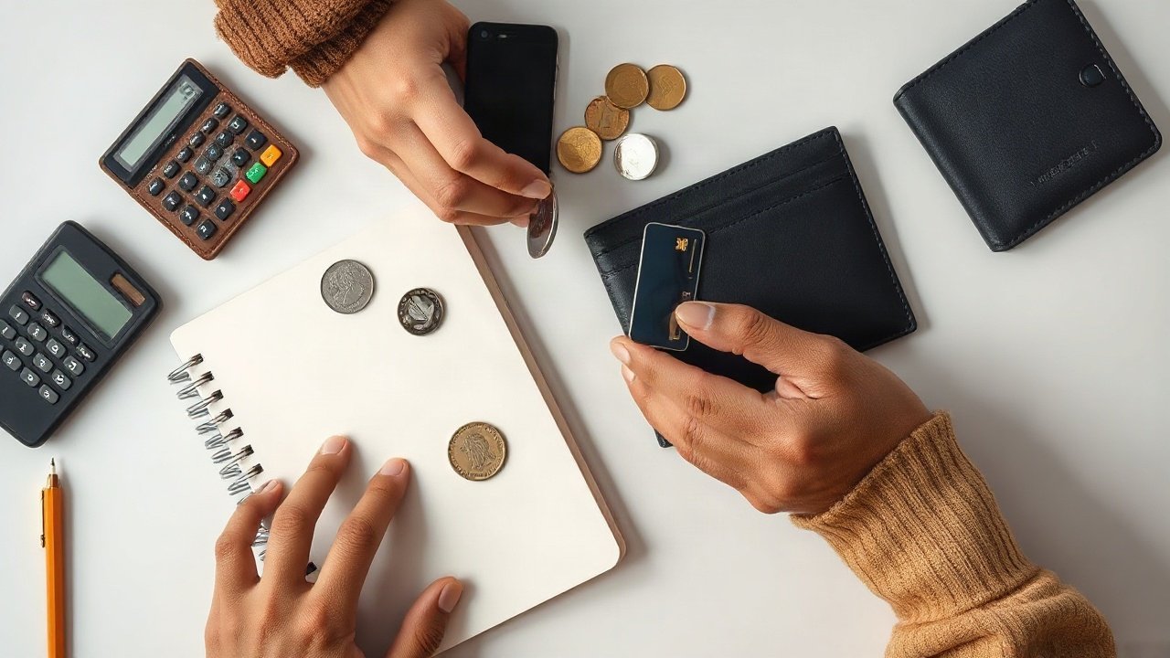 Editorial scene illustrating How to Track Real Progress Toward Saving For Travel