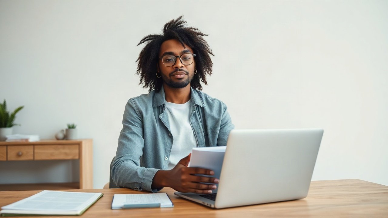 Editorial scene illustrating How to Visualize Freelancing Without Only Fantasising About the Result