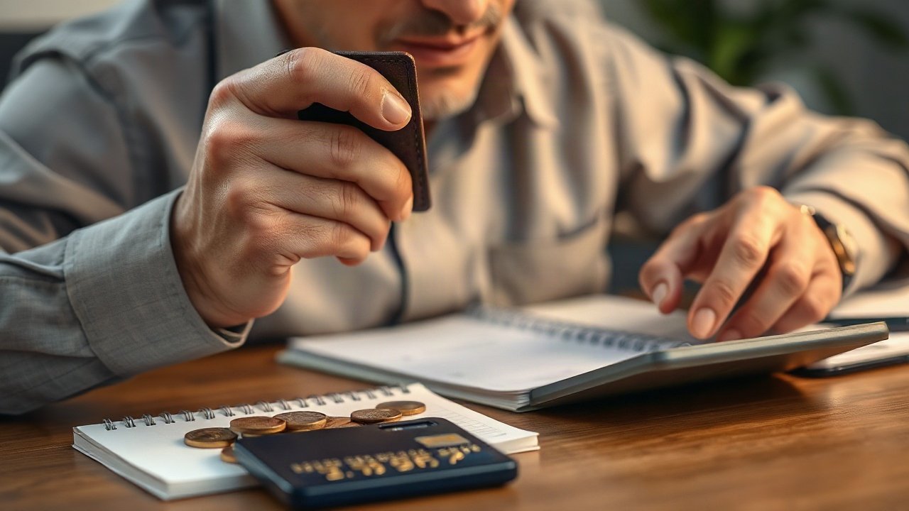Editorial scene illustrating How to Visualize Saving Money Without Only Fantasising About the Result