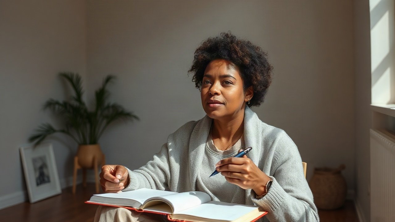 Editorial scene illustrating Journal Prompts for Manifesting Calling