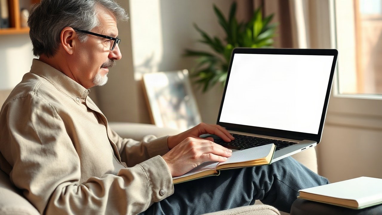 Editorial scene illustrating Journal Prompts for Manifesting Changing Industry