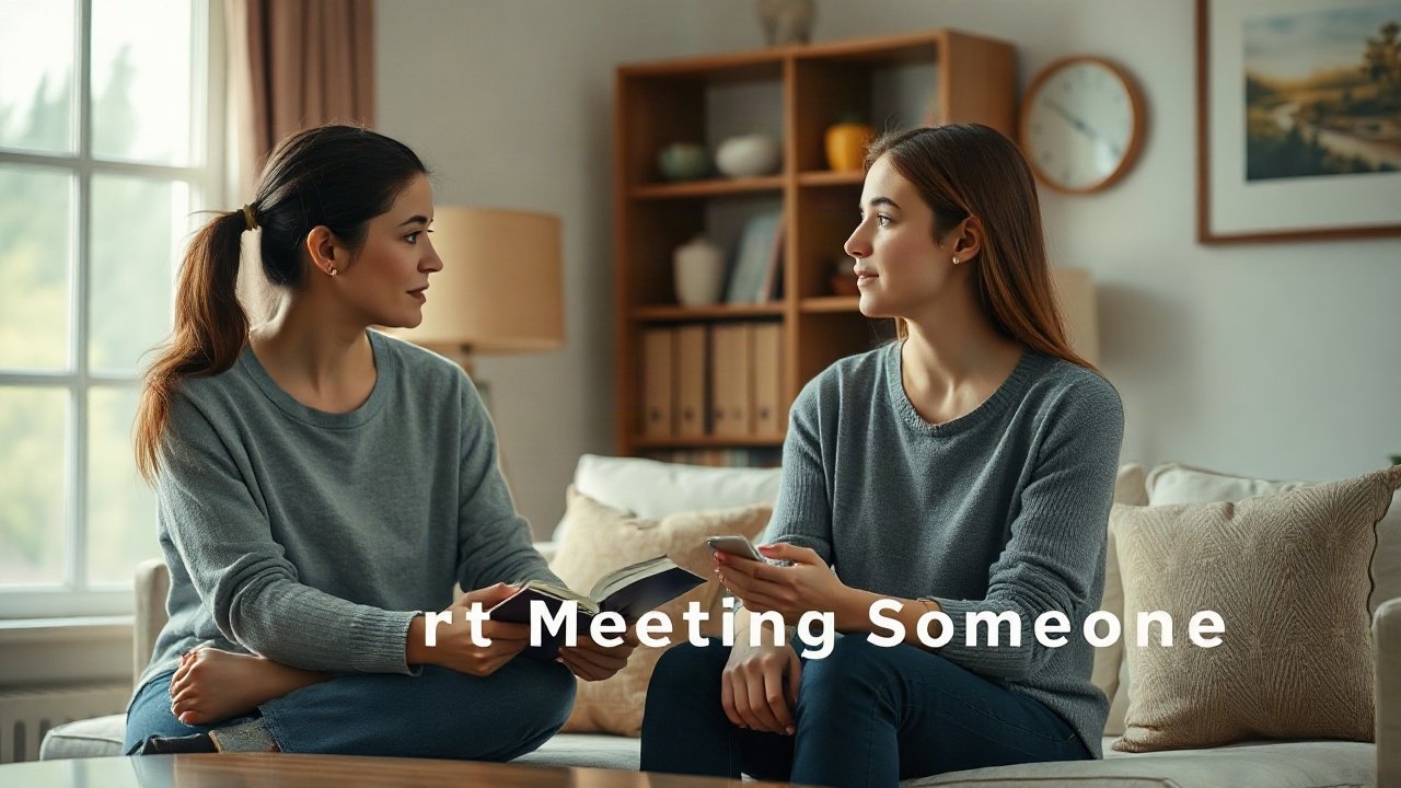 Editorial scene illustrating Journal Prompts for Manifesting Meeting Someone