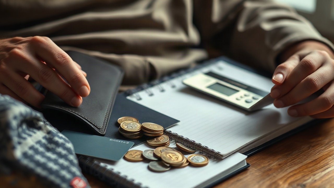 Editorial scene illustrating Journal Prompts for Manifesting Receiving Money