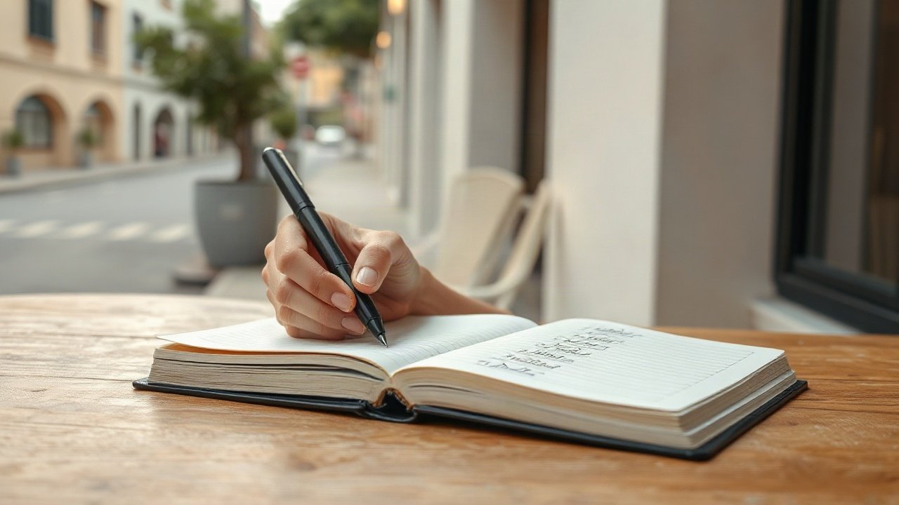 Editorial scene illustrating Journal Prompts for Manifesting Rest And Recovery