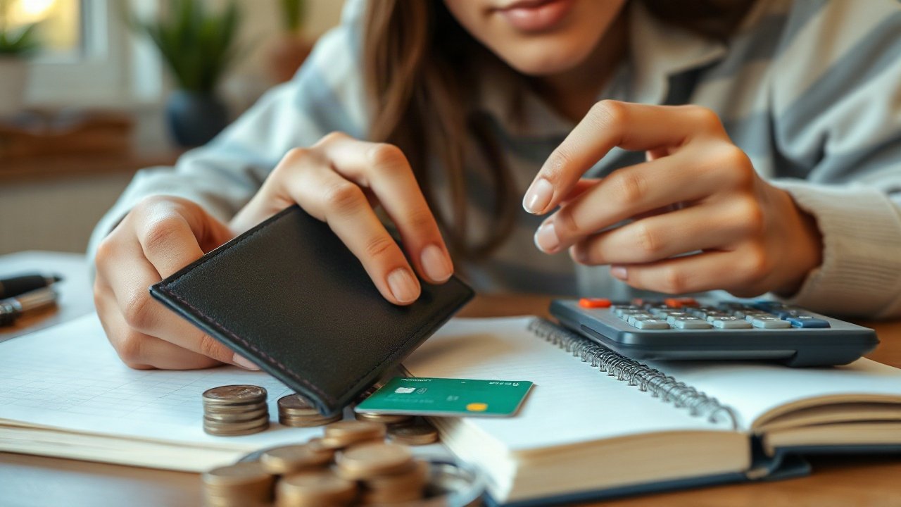 Editorial scene illustrating Journal Prompts for Manifesting Saving Money