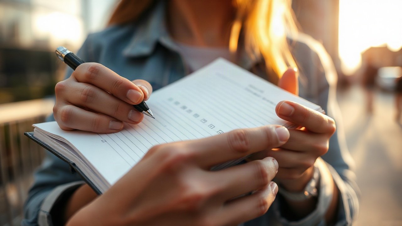 Editorial scene illustrating Journal Prompts for Manifesting Study Consistency