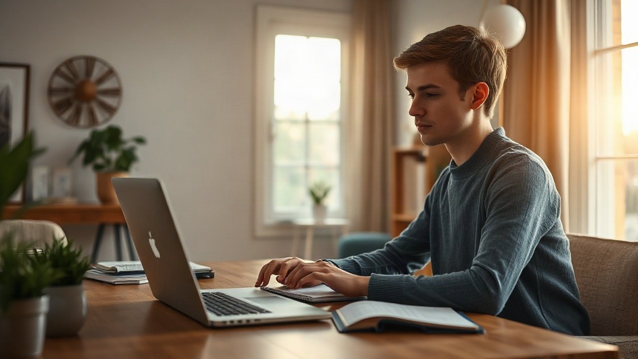 Editorial scene illustrating Manifesting Coursework: What to Focus on and What You Can Control