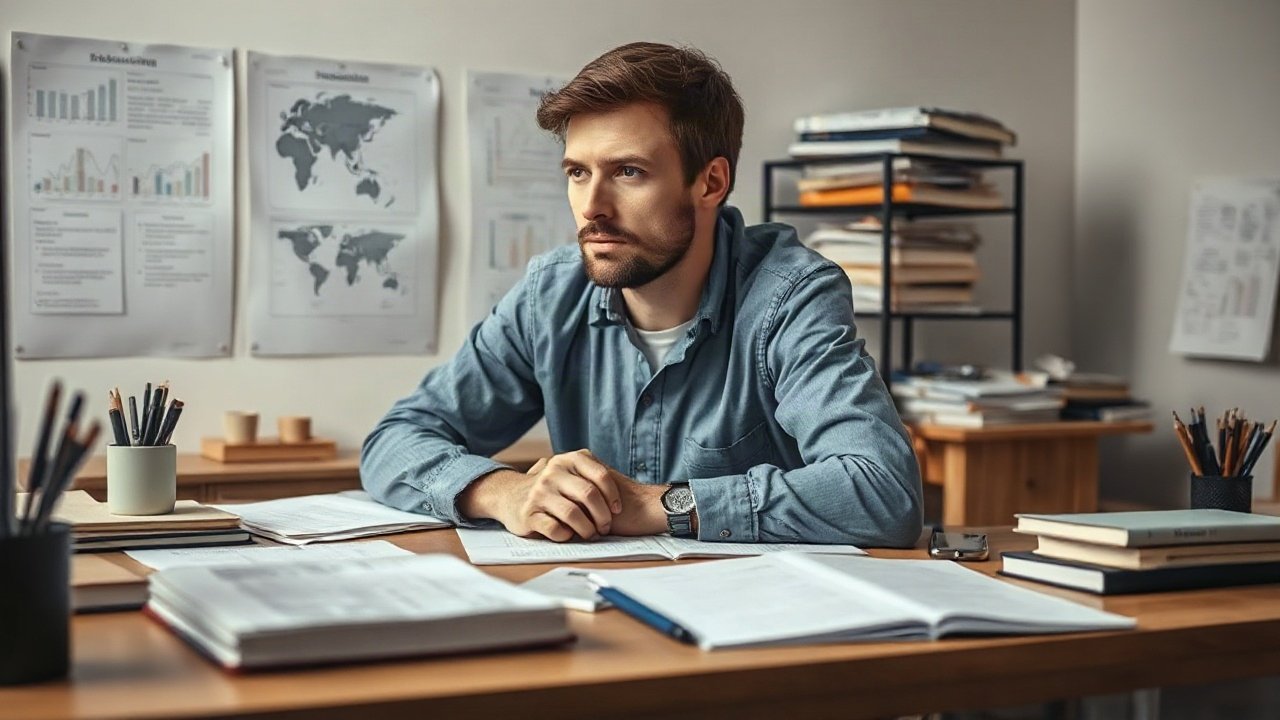 Editorial scene illustrating Manifesting Dissertation: What to Focus on and What You Can Control