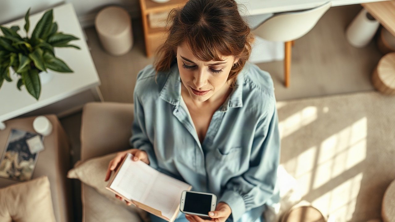 Editorial scene illustrating Manifesting Downsizing: What to Focus on and What You Can Control