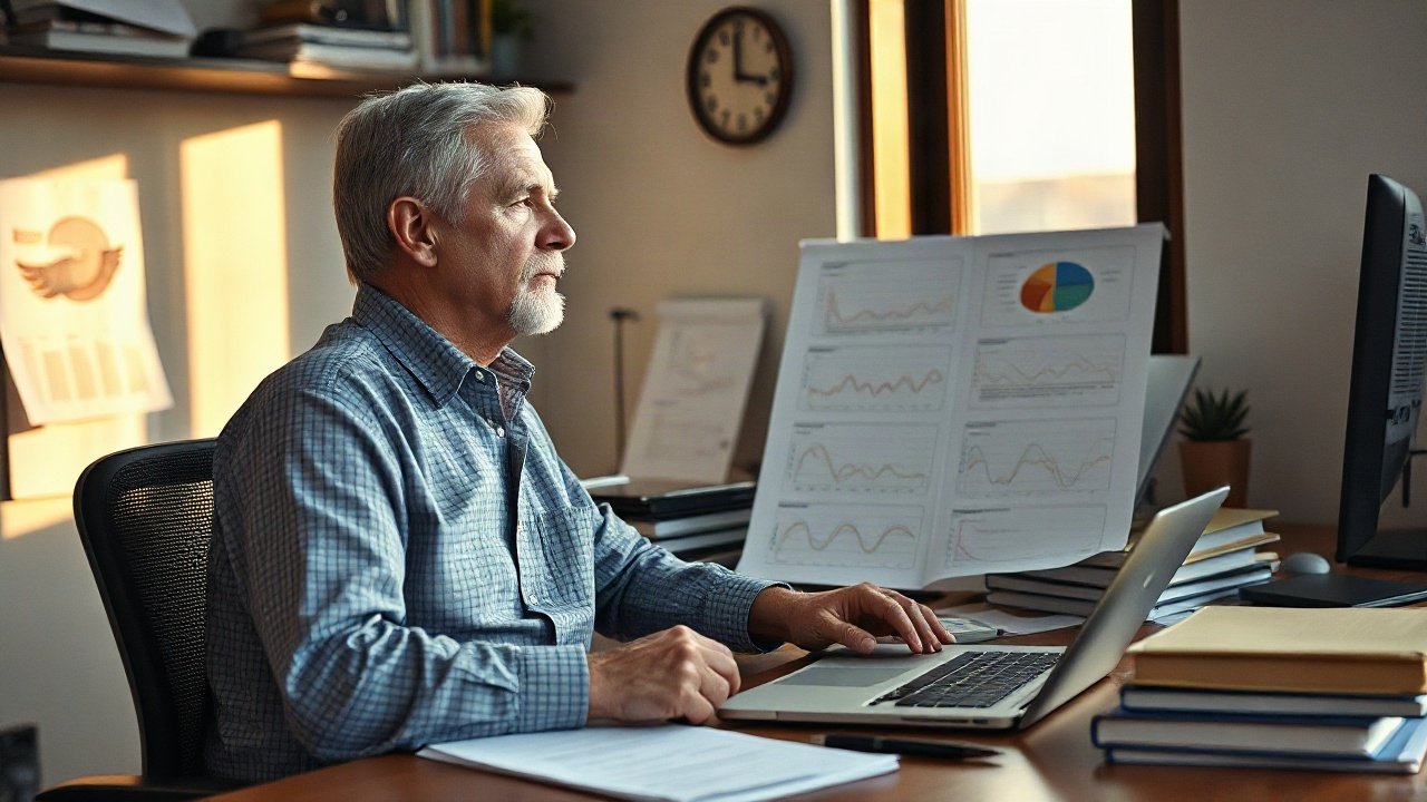 Editorial scene illustrating Manifesting Focus: What to Focus on and What You Can Control