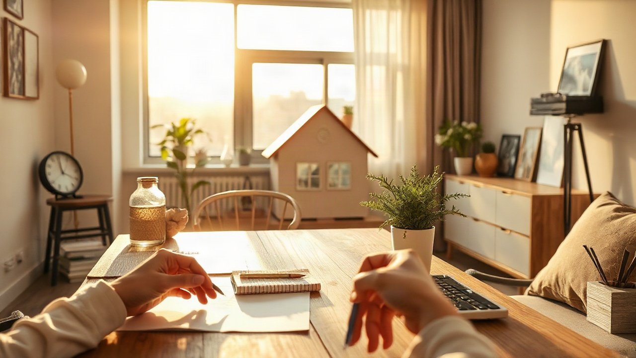 Editorial scene illustrating Manifesting House Hunting: What to Focus on and What You Can Control