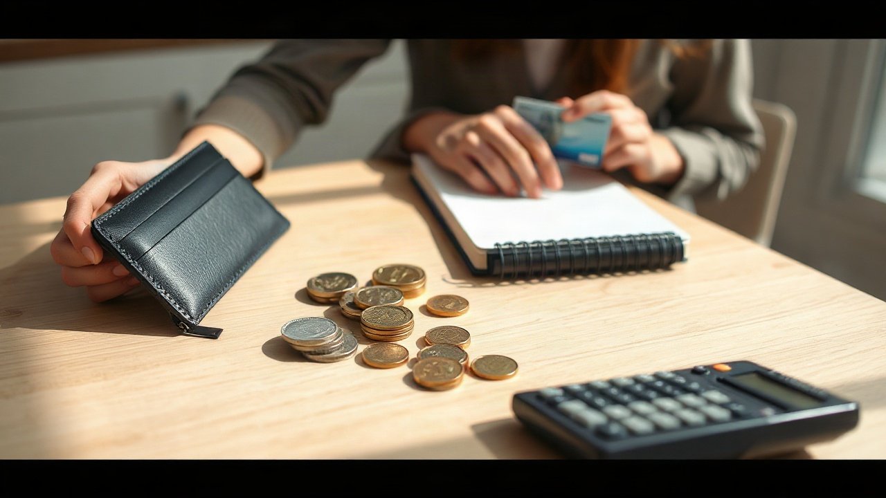 Editorial scene illustrating Manifesting Saving Money: What to Focus on and What You Can Control