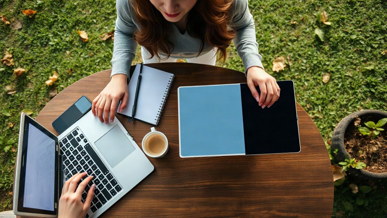 Editorial scene illustrating Manifesting Side Hustle: What to Focus on and What You Can Control