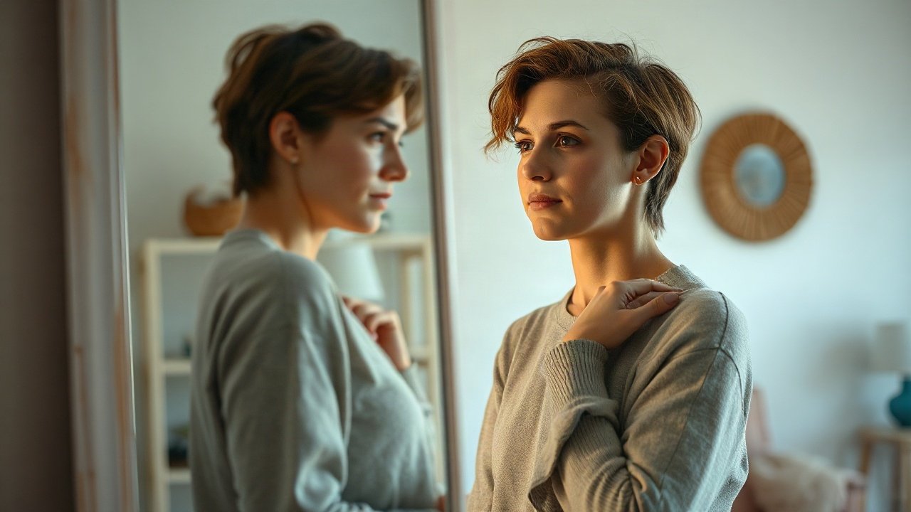 Editorial scene illustrating Self-Concept for Creating A Peaceful Home: The Identity Beliefs That Matter