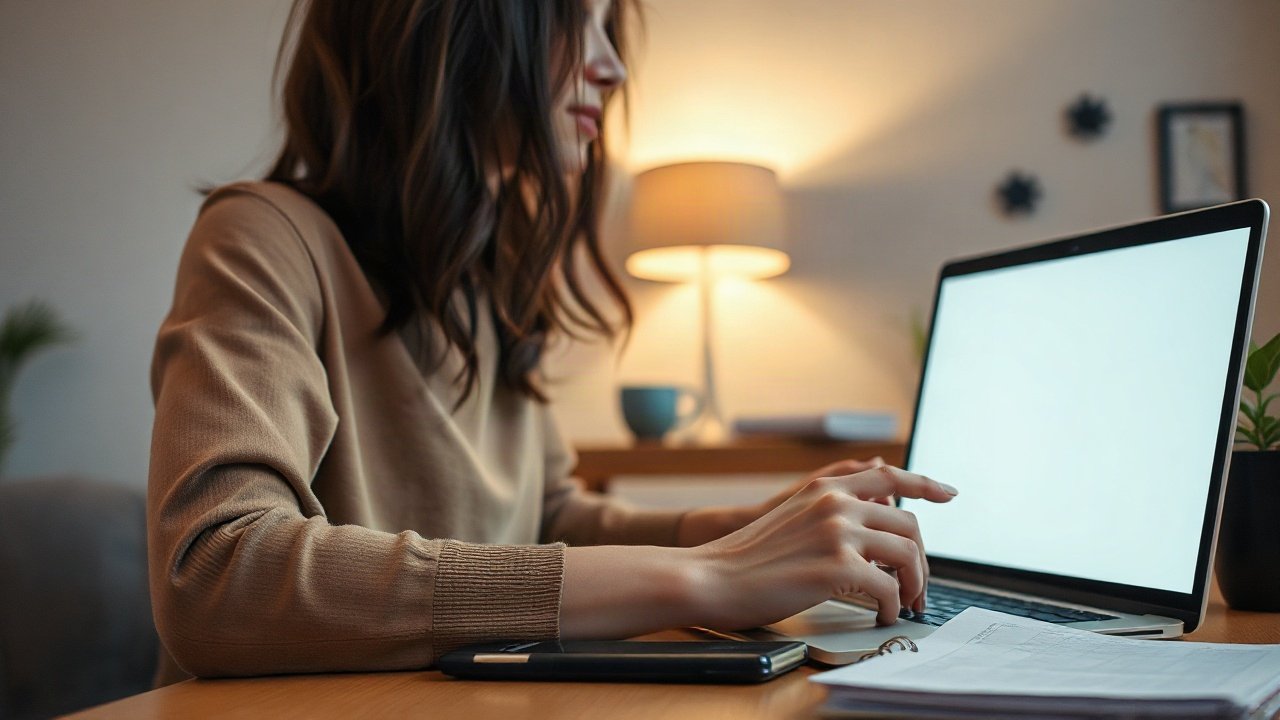 Editorial scene illustrating Self-Concept for Freelancing: The Identity Beliefs That Matter