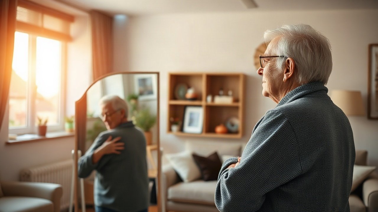 Editorial scene illustrating Self-Concept for House Deposit: The Identity Beliefs That Matter