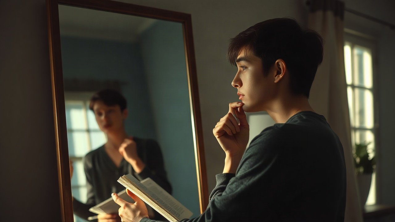 Editorial scene illustrating Self-Concept for Keeping Appointments: The Identity Beliefs That Matter