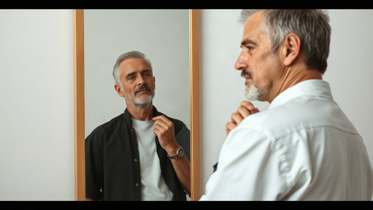 Editorial scene illustrating Self-Concept for Long-Term Travel: The Identity Beliefs That Matter