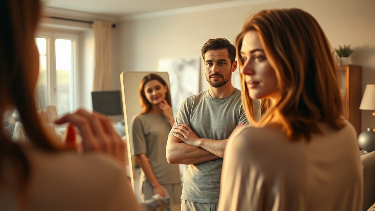 Editorial scene illustrating Self-Concept for Moving House: The Identity Beliefs That Matter