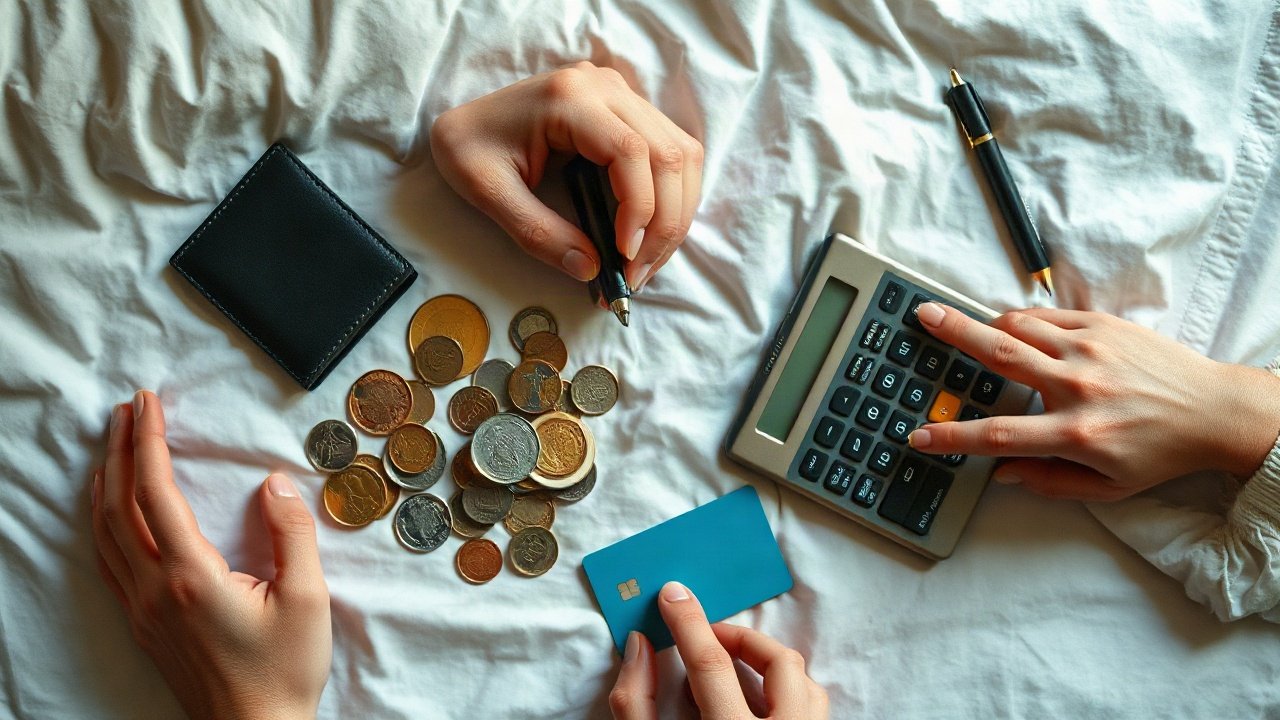 Editorial scene illustrating Self-Concept for Receiving Money: The Identity Beliefs That Matter