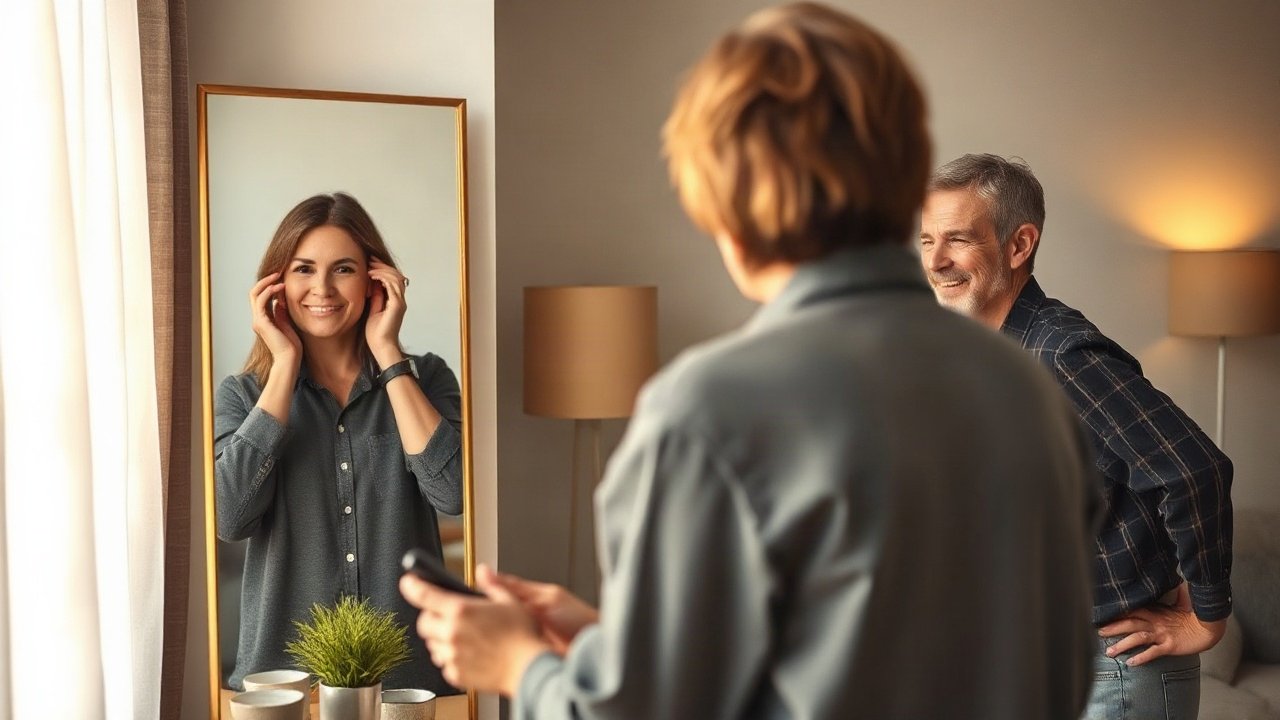 Editorial scene illustrating Self-Concept for Renting A Home: The Identity Beliefs That Matter