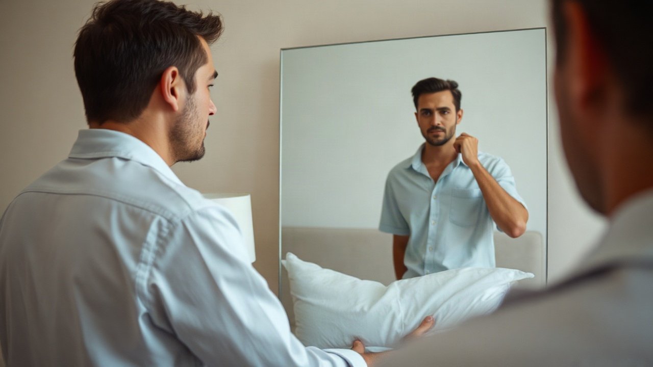 Editorial scene illustrating Self-Concept for Setting Boundaries: The Identity Beliefs That Matter