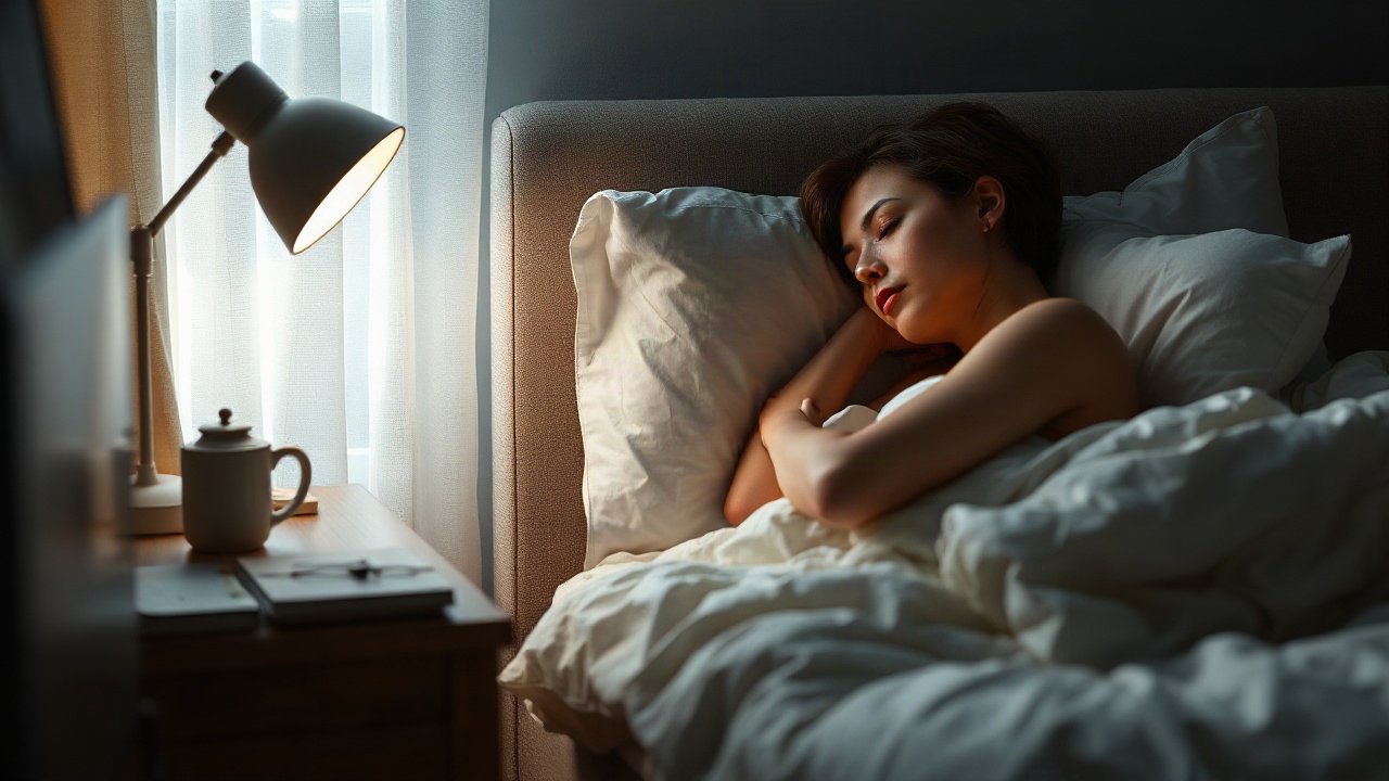 Editorial scene illustrating Self-Concept for Sleep Routine: The Identity Beliefs That Matter
