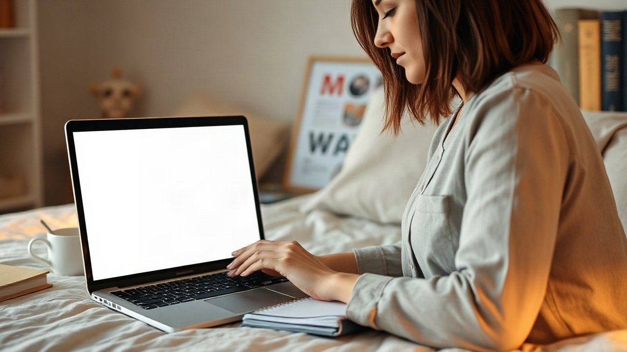 Editorial scene illustrating What to Do While You're Manifesting Launching