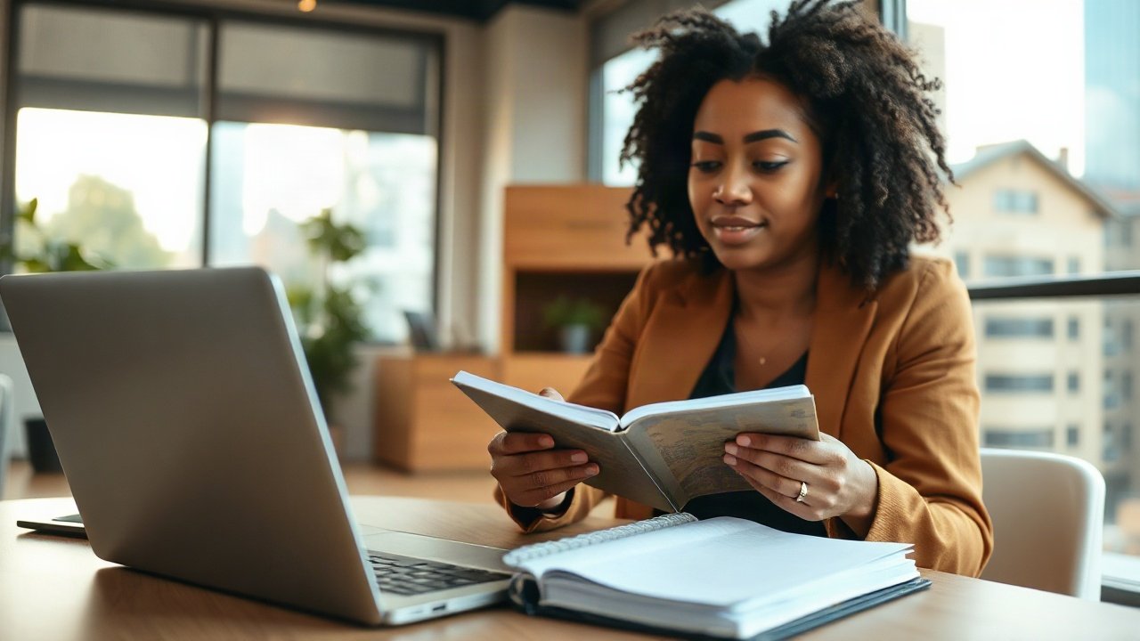 Editorial scene illustrating What to Do While You're Manifesting Leadership