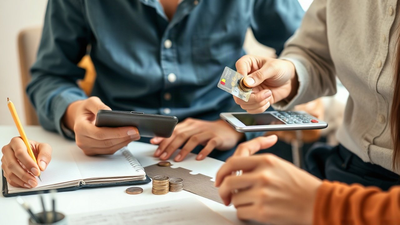 Editorial scene illustrating What to Do While You're Manifesting Saving Money