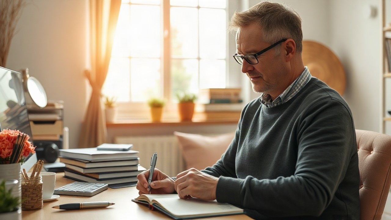 Editorial scene illustrating When to Persist and When to Change Your Plan for Downsizing