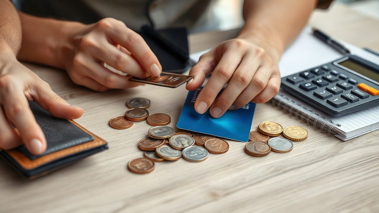 Editorial scene illustrating When to Persist and When to Change Your Plan for Saving Money