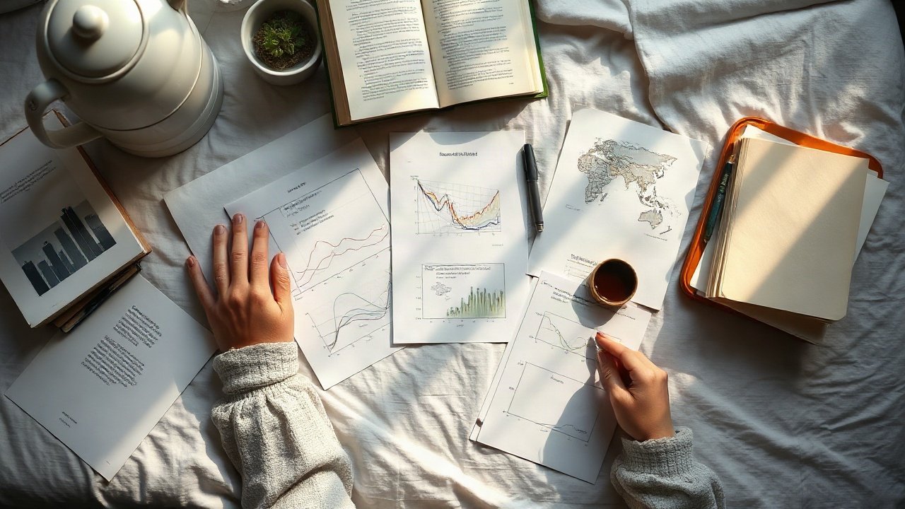 Editorial scene illustrating When to Persist and When to Change Your Plan for Scholarship