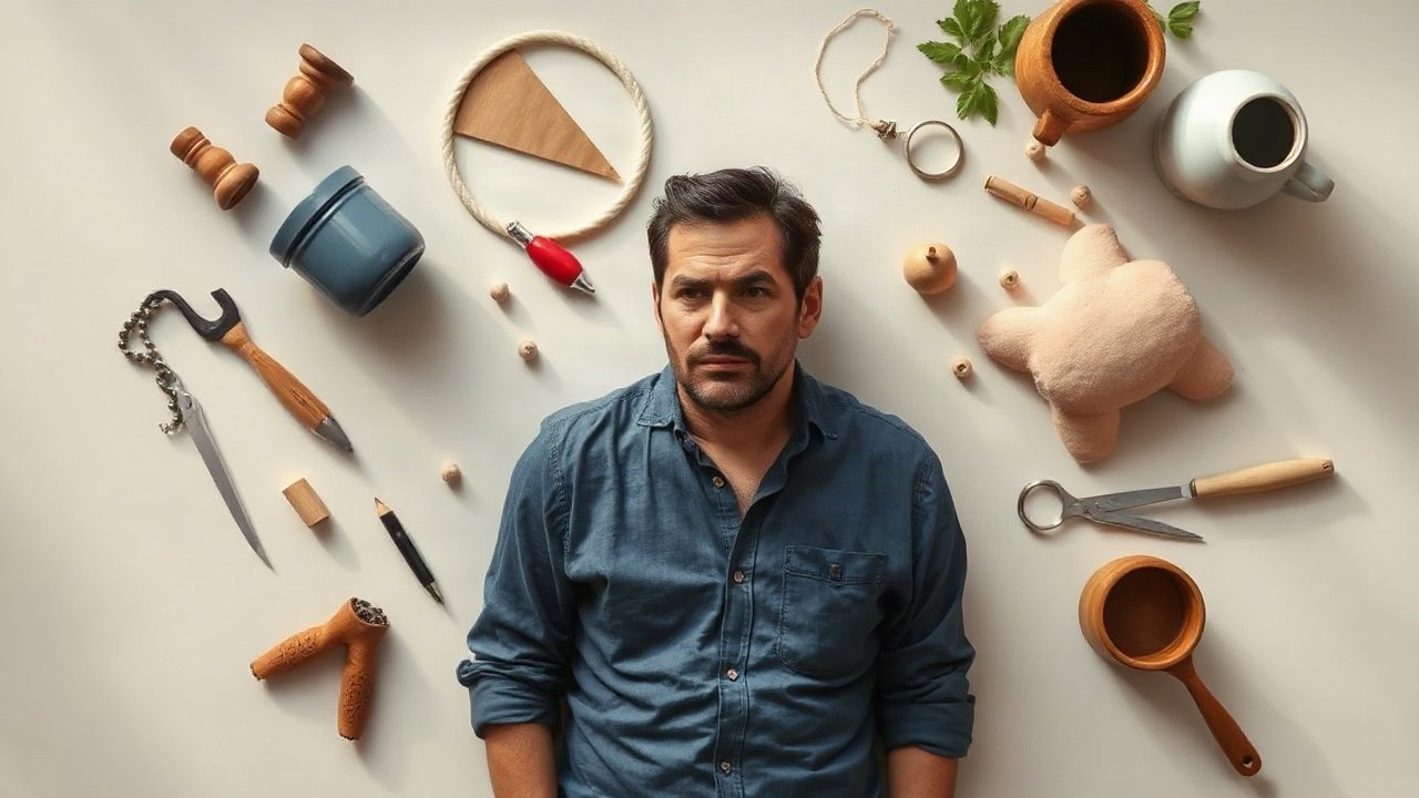 Editorial scene illustrating Why Manifesting Creative Inspiration Can Feel Stuck