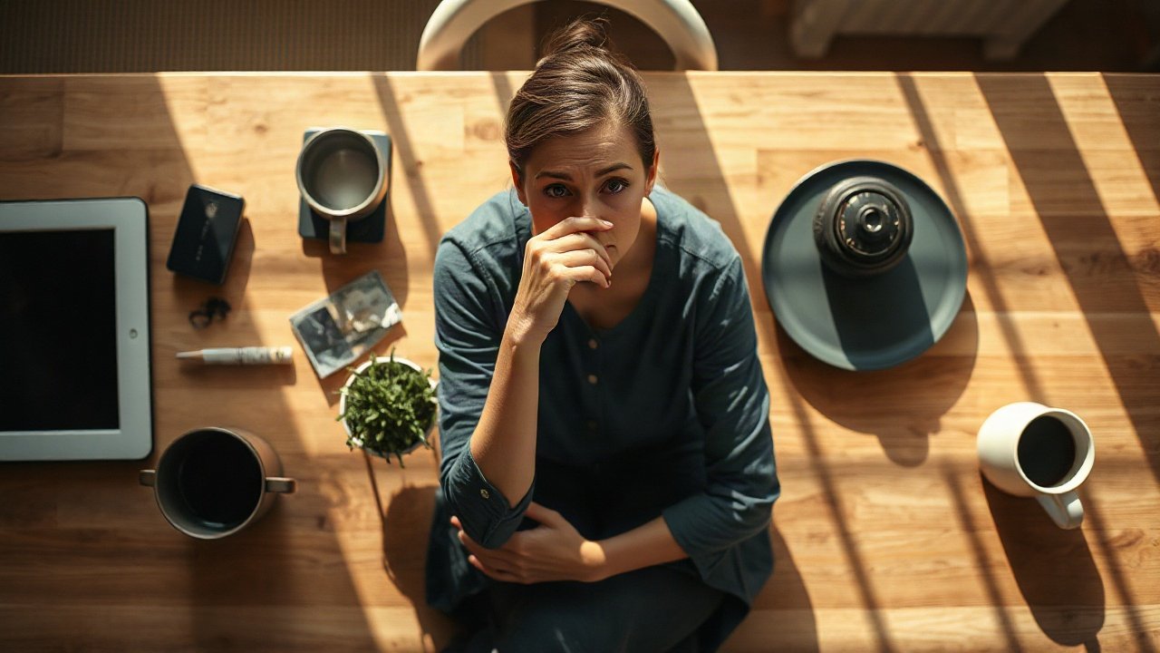 Editorial scene illustrating Why Manifesting Finishing A Project Can Feel Stuck